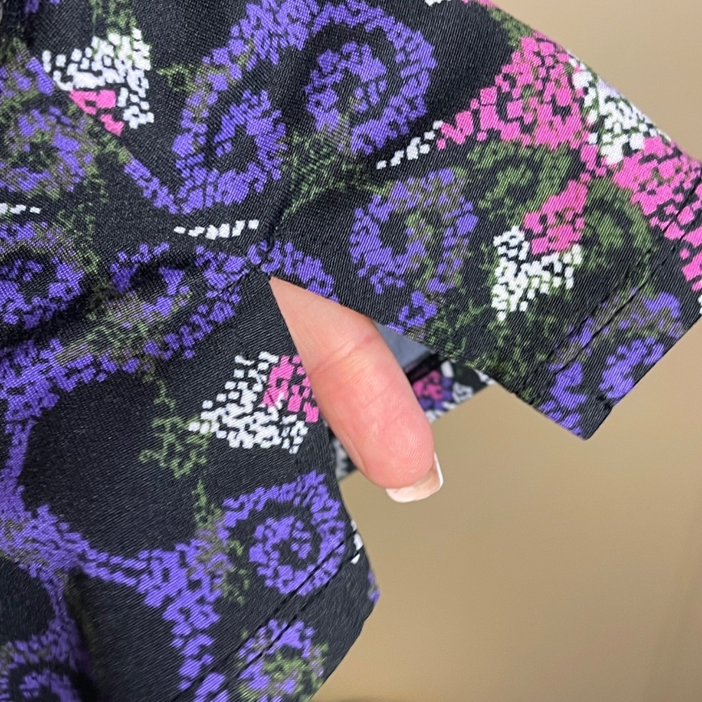 Tranquility by Colorado Clothing Purple and Pink Patterned Skirt - Picture 4 of 7